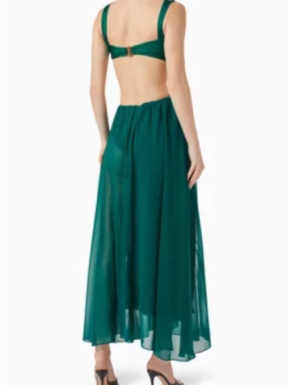 PatBo | Piscina Cutout Dress in Lycra & Chiffon - Picture 5 of 5
